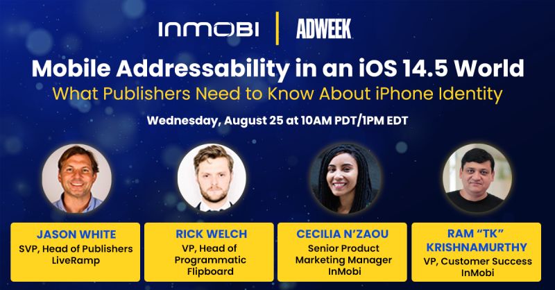 Mobile Addressability in an iOS 14.5 World event artwork